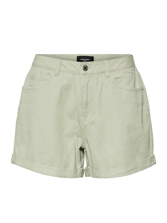 Women's Jean High-waisted Shorts Desert Sage
