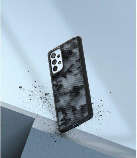 Ringke Fusion Back Cover Silicone Matte Camo Black (Galaxy A53)