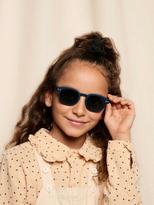 Izipizi C Square Kids Sunglasses Blue Tortoise For 5-10 Years
