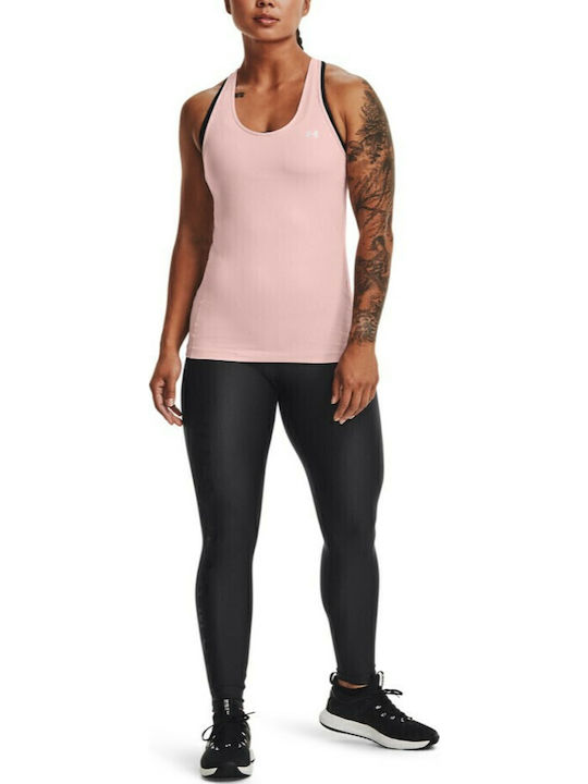 HeatGear Racer Damen Sommer Ärmellose Bluse Rosa