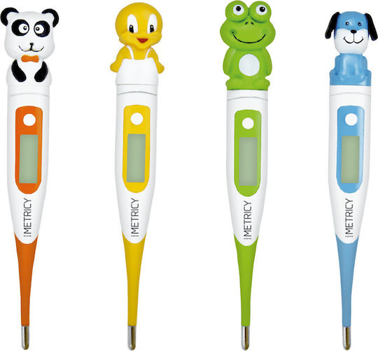 BioPharm Metricy Happy Heroes Baby Digital Armpit Thermometer Light Blue