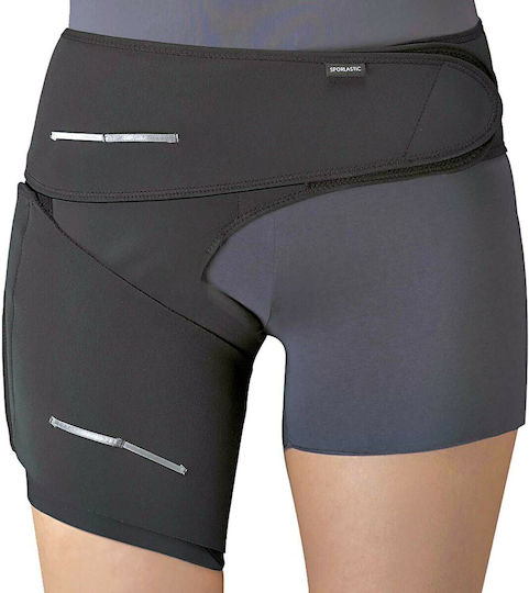 Sporlastic Coxa Hit Elastic Thigh Support Right Black