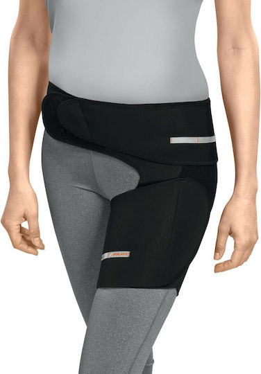 Sporlastic Coxa Hit Elastic Thigh Support Left Black