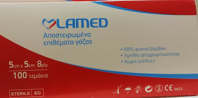 Lamed Non-sterile Gaze 8ply 5x5cm 100pcs