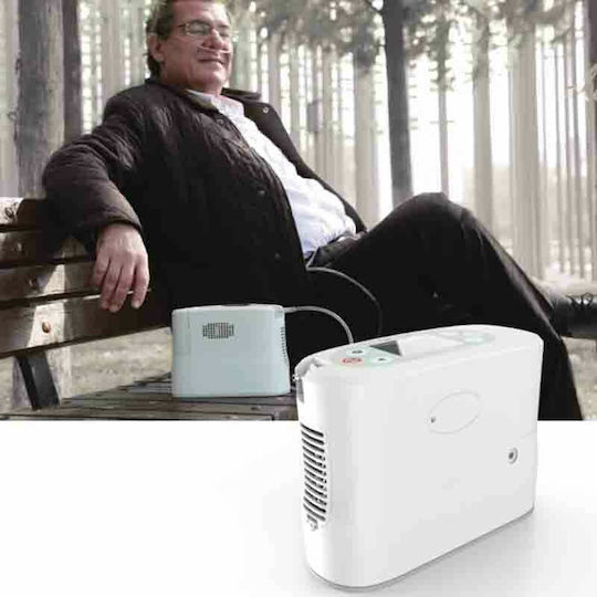 Kingon P2 Portable Oxygen Concentrator with 8-Cell Battery 5lt