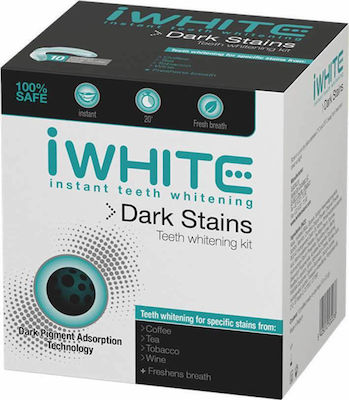 iWhite Dark Stains Teeth Whitening Kit with Tray 10pcs