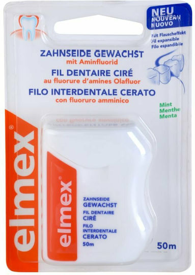 Elmex Ață Dentară Cu aromă Mentă 50m 1buc
