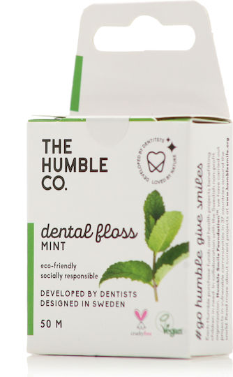 The Humble Co. Natural Dental Floss with Mint Flavour 50m