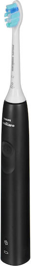 Philips Sonicare 3100 Elektrische Zahnbürste mit Timer, Drucksensor und Reisetasche Black