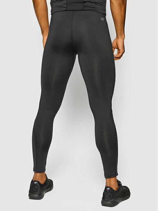 4F Functional Herren Sportleggings Lang Schwarz