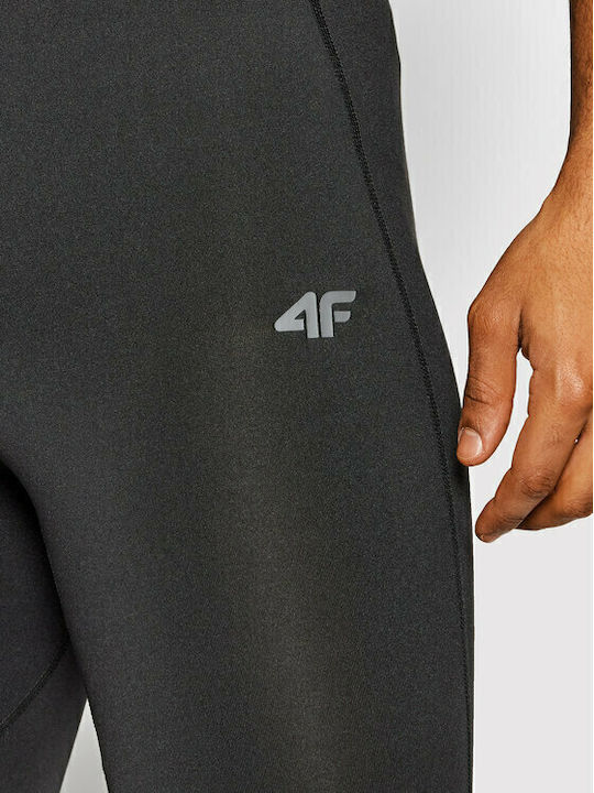 4F Functional Herren Sportleggings Lang Schwarz