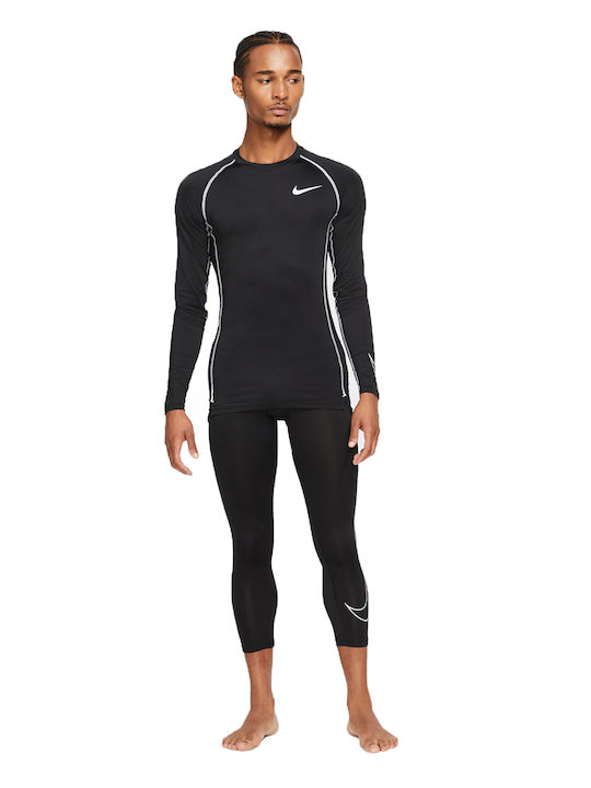 Nike Pro Dri-Fit Men's Sports Capri Leggings Black
