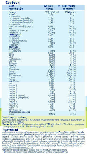 Hipp Αντιαναγωγικό Γάλα σε Σκόνη AR Anti-Reflux για 0+ Μηνών 600gr