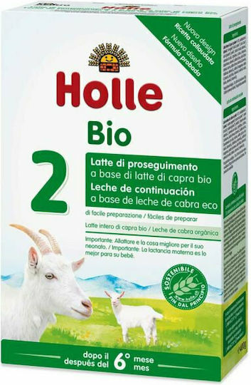 Holle Pulvermilch Biologische Ziegenmilch 2 Glutenfrei für 6m++ Monate 400gr