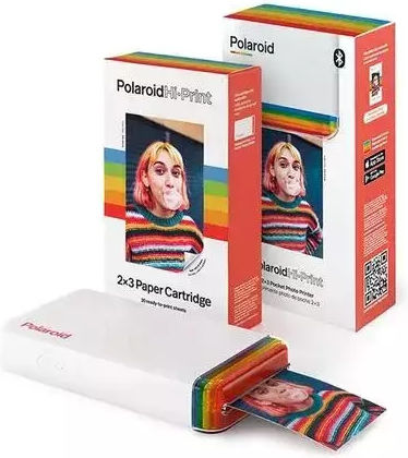 Polaroid Hi·Print 2x3 Pocket Zink Photo Printer with Bluetooth