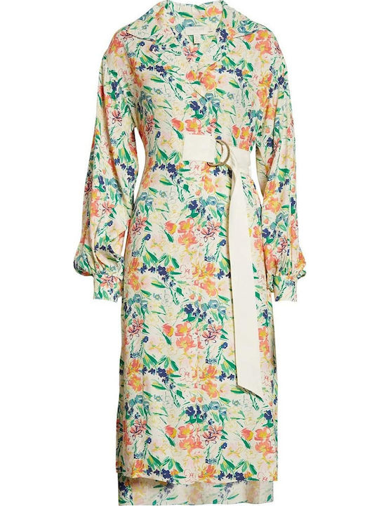 Daisy Rings Summer Midi Dress Wrap Floral