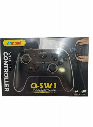 Andowl Q-SW1 Wireless Gamepad pentru Switch Negru