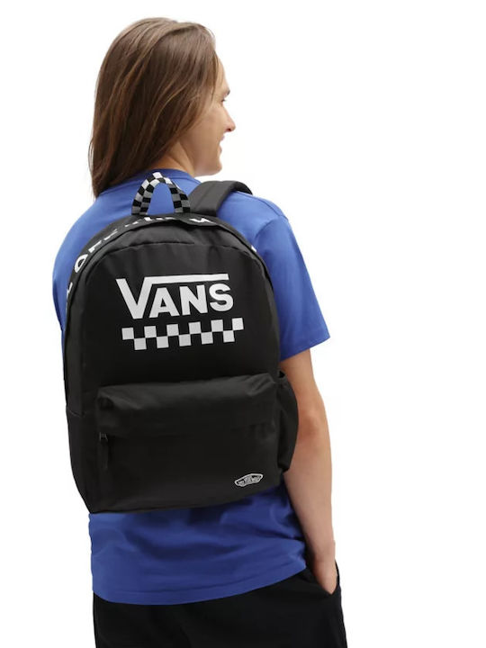 Vans Street Sport Realm School Bag Backpack Junior High-High School in Black color