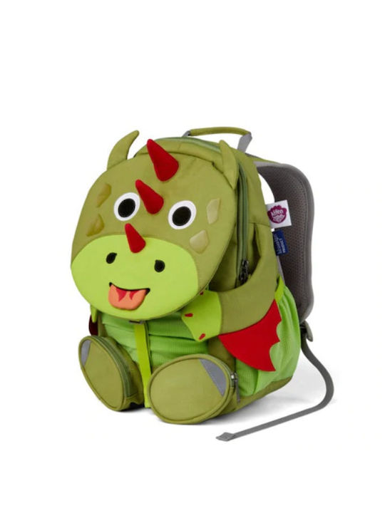 Affenzahn Dragon School Bag Backpack Kindergarten in Green color