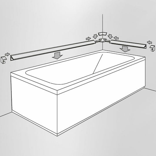 Carron Bathrooms Quantum CRN Acrylic Bathtub 180x80cm