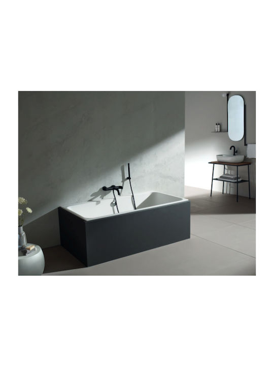 Carron Phoenix Profile Duo Carronite Badewanne Acryl 170x75cm Weiß Matt