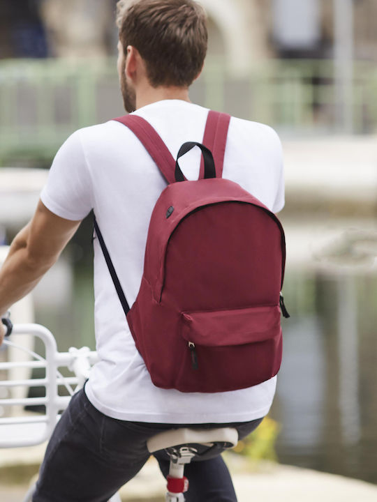 Sol's Rider Burgundy School Bag Backpack Junior High-High School in Burgundy color