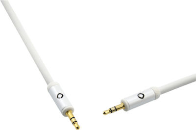 Oehlbach 3.5mm male - 3.5mm male Cable White 1.5m (D1C60012)