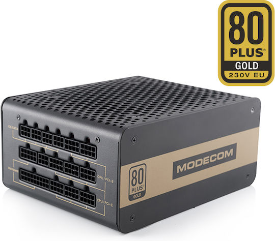 Modecom Volcano 850 Gold 850W Μαύρο Τροφοδοτικό Υπολογιστή Full Modular 80 Plus Gold