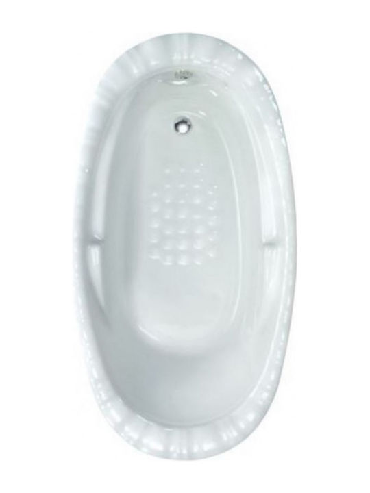 Sanitec Sylvia Μπανιέρα Ακρυλική 190x90x56cm