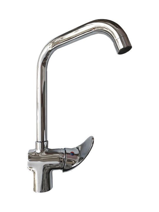 Minardi KH8640M Kitchen Faucet Counter Silver