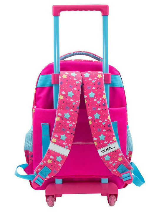 Must Balloon Girl School Bag Trolley Elementary, Elementary Multicolored