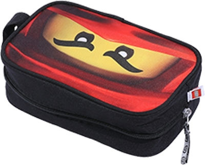 Lego Ninjago Kai Fire Pencil Case with 1 Compartment Red