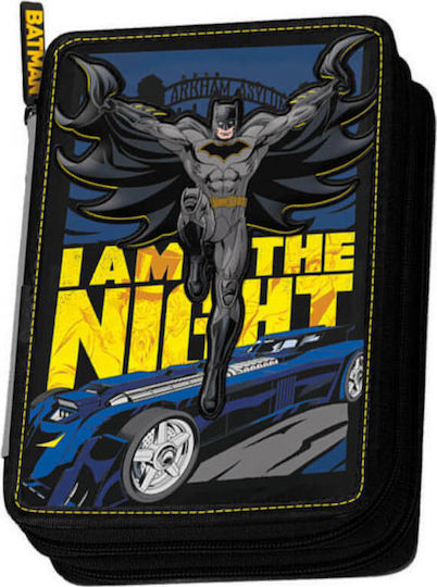 Graffiti Batman Pencil Case Full 1pcs with 2 Compartments Multicolored