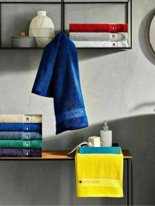 Tommy Hilfiger Bath Towel Legend 70x140cm White Weight 540gr/m²