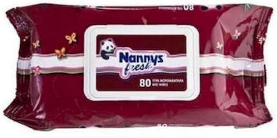 Nannys Baby's Wish Hypoallergenic Baby Wipes 80pcs