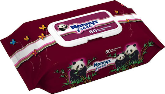 Nannys Fresh Hypoallergenic Baby Wipes Alcohol-Free 80pcs