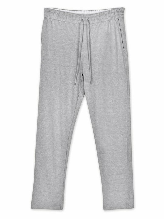 Sweatpants without Elastic Gray
