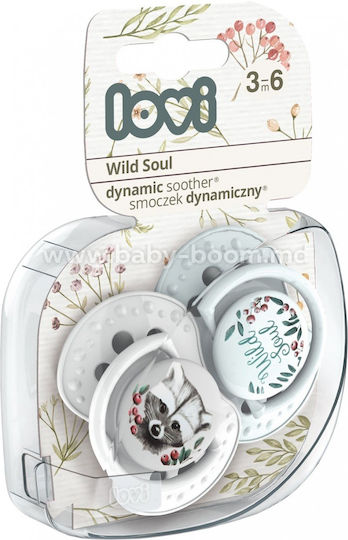 Lovi Baby Wild Soul Boy Ορθοδοντικές Πιπίλες Σιλικόνης για 3-6 μηνών 2τμχ