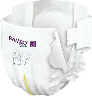 Bambo Nature Klebeband-Windeln Nr. 3 für 4-8 kgkg 28Stück