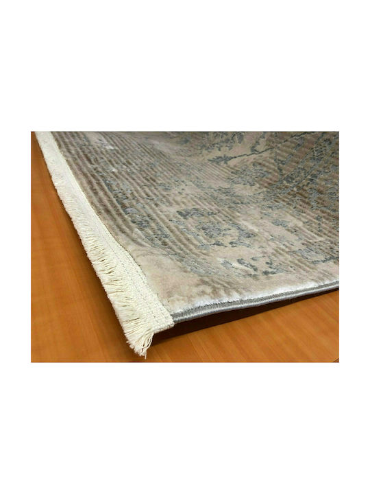Koulis Carpets 0342A Modern Bedroom Rug Set Beige 3 Pieces