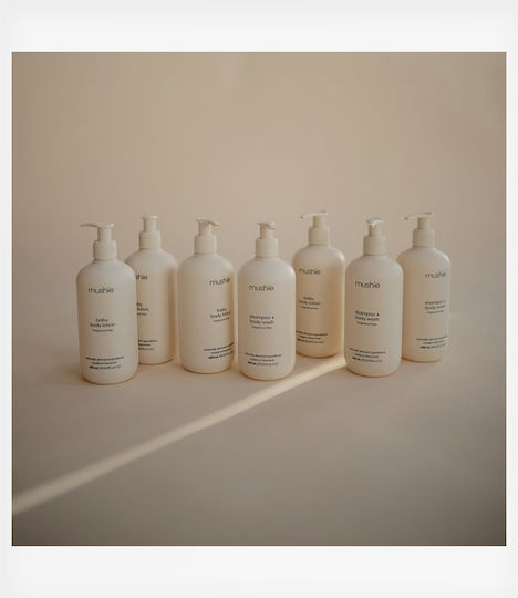 Mushie Shampoo & Body Wash 400ml με Αντλία