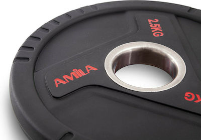 Amila TPU Series Set Discuri De Tip Olimpic Cauciucate 1 x 2.5kg Φ50mm