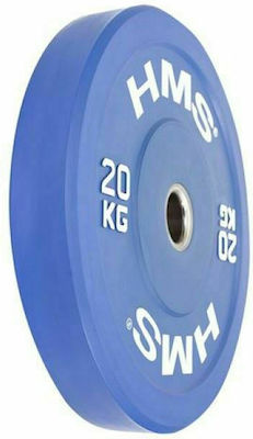 HMS Set Discuri De Tip Olimpic Cauciucate 1 x 20kg Φ50mm