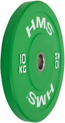 HMS Set of Plates Olympic Type Rubber 1 x 10kg Φ50mm