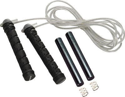 Amila Wire / PVC Jump Rope Silver