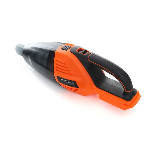 Kraft & Dele KD-1776 Επαναφορτιζόμενο Σκουπάκι Χειρός 18V Χωρίς Φορτιστή και Μπαταρία Πορτοκαλί