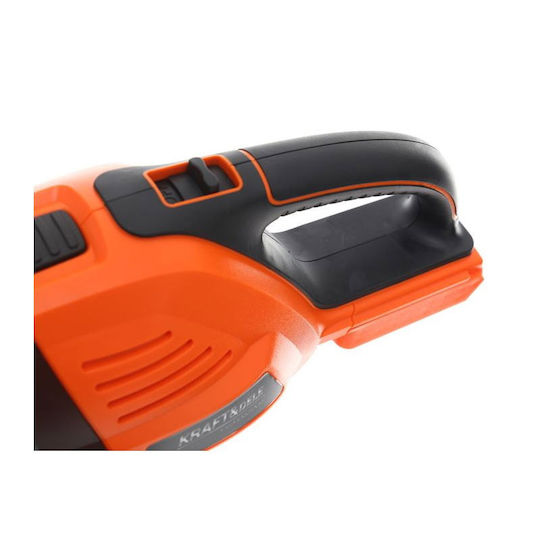 Kraft & Dele KD-1776 Επαναφορτιζόμενο Σκουπάκι Χειρός 18V Χωρίς Φορτιστή και Μπαταρία Πορτοκαλί