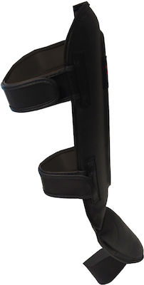 Olympus Sport Low Kick Shin Guards Adults Black