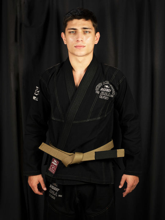 Bad Boy Shinobi Premium GI Men's Brazilian Jiu Jitsu Uniform Black