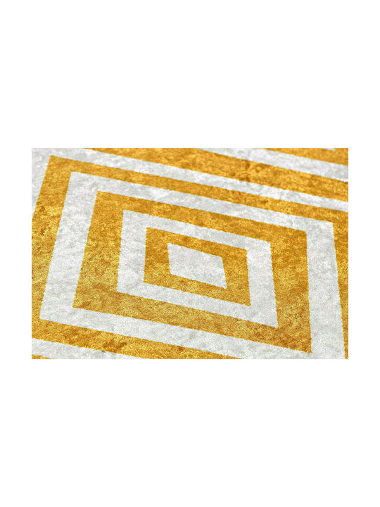 Beauty Home 9762 Kids Rug Yellow Round with Diameter 140cm